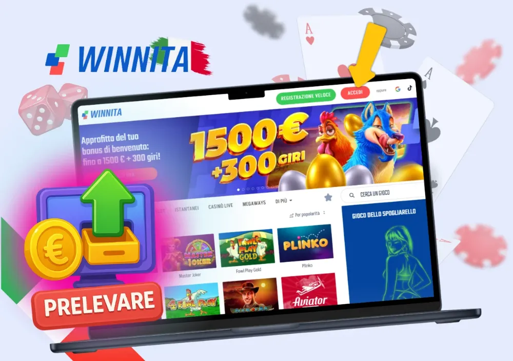 Esperienza di gioco Winnita Casino slot live tornei